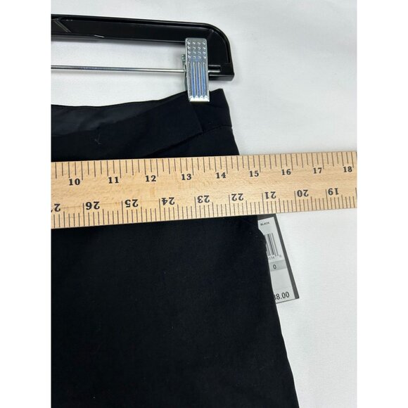 Max Studio Black Slim-Fit Womens Pants Size 0 With Embroidered Back Detail NWT - Picture 5 of 11